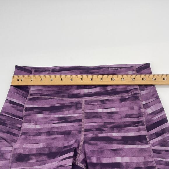 LULULEMON Speed Up Crop Women Size 8 Shadowed Smoked Mullberry 21 Inch Pockets - Picture 5 of 6